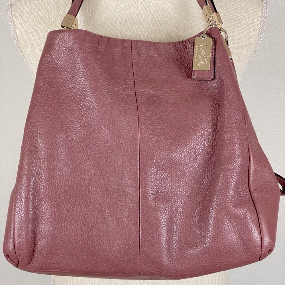 Coach Phoebe Shoulder Bag in Mauve color